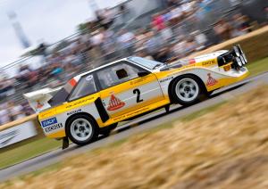 Audi Sport Quattro S1 Group B Rally Car 1985 года 